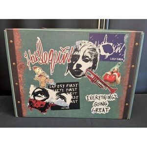 Harlequin Lady Gaga Collage Box